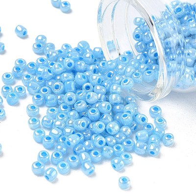 Glass Seed Beads SEED-A011-4mm-143-1