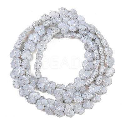 Czech Pressed Glass Beads GLAA-I061-51A-1