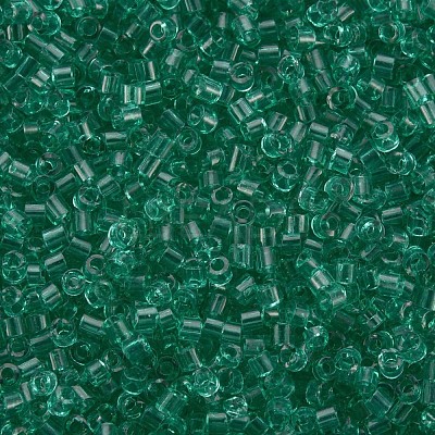 Transparent Glass Cylinder Beads SEED-S047-I-001-1