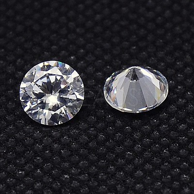 Cubic Zirconia Cabochons ZIRC-M002-1.25mm-007-1