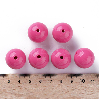 Opaque Acrylic Beads MACR-S370-C20mm-A13-1