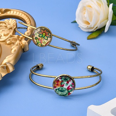 Brass Bangle Making MAK-S001-SZ016AB-20-1
