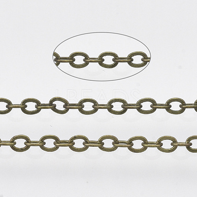 Brass Coated Iron Cable Chains CH-T002-05AB-1