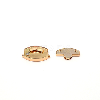 Alloy Bag Twist Lock Accessories FIND-WH0097-03KCG-1