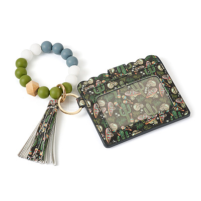 Silicone Beads Keychain KEYC-TAC00023-1
