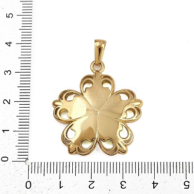 304 Stainless Steel Enamel Pendants STAS-C139-03C-G-1