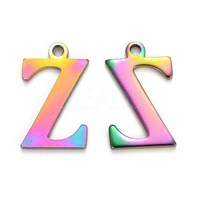 Ion Plating(IP) 304 Stainless Steel Charms STAS-H112-Z-M-1