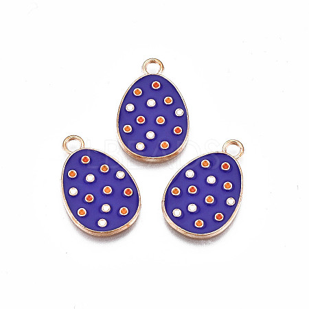 Alloy Enamel Pendants X-ENAM-S115-152-1