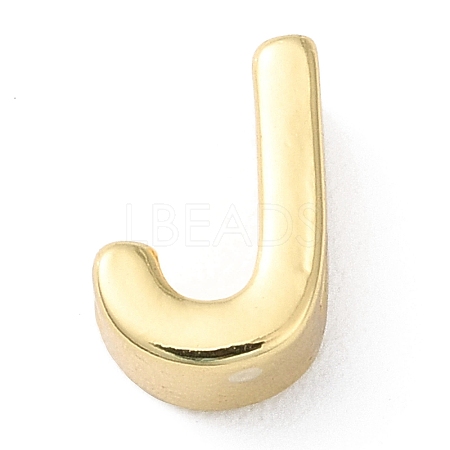Rack Plating Brass Slide Charms KK-M254-15G-J-1