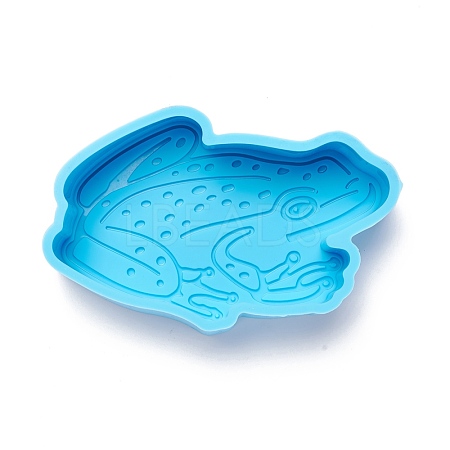 Frog DIY Decoration Silicone Molds DIY-I085-23-1