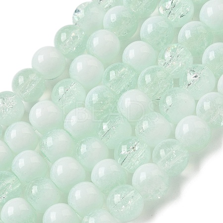 Crackle Glass Beads X1-GLAA-U001-6mm-01-1