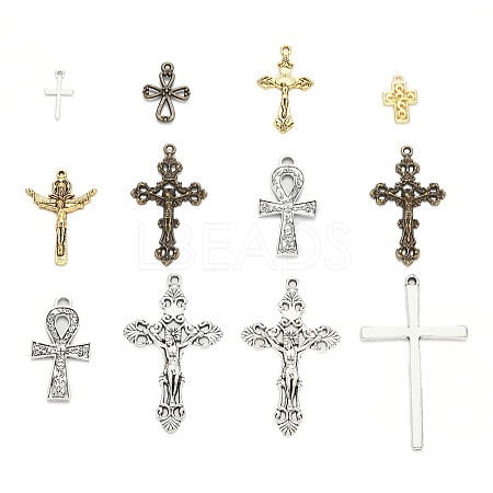 Tibetan Style Alloy Pendants TIBEP-MSMC017-M-1