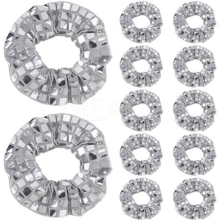 Polyester Elastic Hair Accessories AJEW-WH20072-03B-1