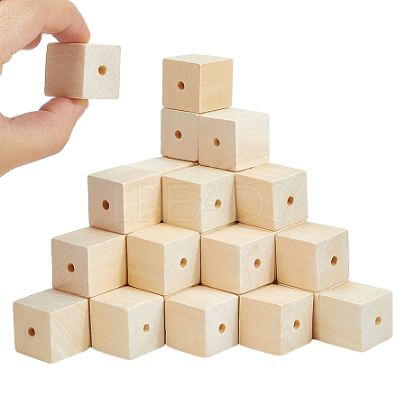 Wood Beads WOOD-WH0052-007-1