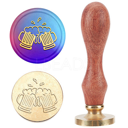 Wax Seal Stamp Set AJEW-WH0208-801-1