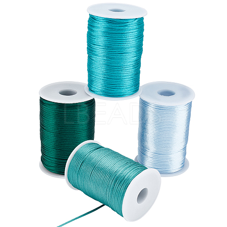 ARRICRAFT 4 Rolls 4 Colors Polyester Thread OCOR-AR0001-48-1