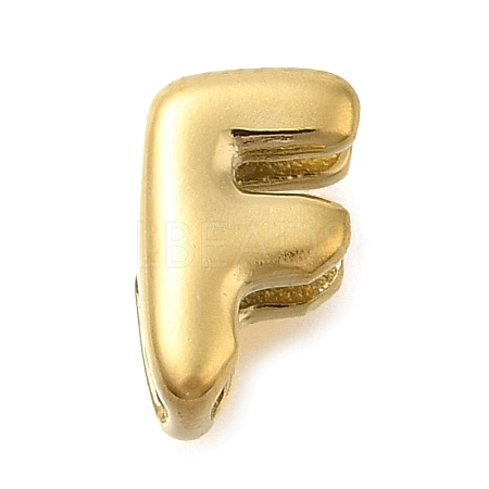 Ion Plating(IP) 304 Stainless Steel Slide Charms STAS-B075-37G-F-1