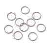 Non-Tarnish 304 Stainless Steel Open Jump Rings STAS-C040-01G-P-1