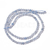 Natural Aquamarine Beads Strands G-F596-26-2mm-2
