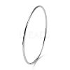 Non-Tarnish 304 Stainless Steel Simple Plain Bangle for Women BJEW-F461-01I-P-3