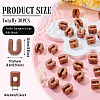 Opaque Acrylic European Beads OACR-TAC0019-006U-4