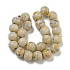 Handmade Lampwork Beads Strands BLOW-D006-07E-2