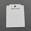 Cardboard Necklace Display Cards X-NDIS-S023-1