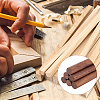 Walnut Wood Sticks DIY-WH0308-336A-6