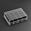 Cuboid Organic Glass Ring Display Boxes LS-RDIS-N015-03-1