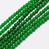 Natural Malaysia Jade Bead Strands G-M097-6mm-05-1