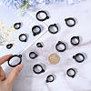 60Pcs 6 Styles Silicone Pendant SIL-GF0001-47-4