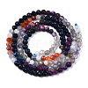 Natural & Synthetic Mixed Gemstone Beads Strands G-D080-A01-02-04-2