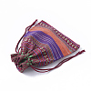 Ethnic Style Cotton Packing Pouches Bags X-ABAG-S002-09-2