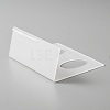 2-Hole Acrylic Stand for Soft Silicone Ear Displays FIND-WH0145-44-2