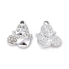 Alloy Crystal Rhinestone Pendants ALRI-C008-40P-1