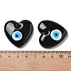 Handmade Evil Eye Lampwork Pendants LAMP-F035-11D-3