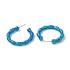 Ring Acrylic Stud Earrings EJEW-P251-29-3