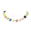 Handmade Porcelain Elephant Bead Necklaces NJEW-JN06672-2