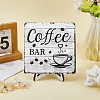 Coffee Bar Wood Display Easels ODIS-WH20016-002-5