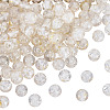100Pcs Crackle Transparent Glass Beads GLAA-TADJ0001-12J-3