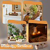 Wooden Candlestick AJEW-WH0591-167-5