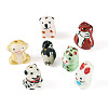7Pcs 7 Styles Handmade Porcelain Beads PORC-TA0001-33-2