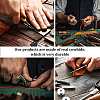Rectangle Leather Credit Card Wallets for Women Men AJEW-WH20001-31C-7