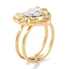 Ion Plating(IP) 304 Stainless Steel Ring RJEW-B059-04G-04-1