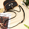 Gorgecraft 2Pcs PU Leather Bag Strap and Acrylic & CCB Plastic Link Chains Bag Handles FIND-GF0001-60-5