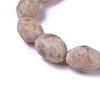 Natural Sunstone Beads Strands G-P422-15-2