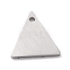 Tarnish Resistant 304 Stainless Steel Pendants STAS-F271-08A-P-2
