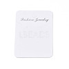Cardboard Jewelry Display Cards CDIS-N002-008-3