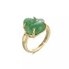 Brass & Resin Adjustable Finger Rings for Women FS-WG6D172-01-5