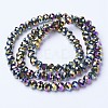 Electroplate Transparent Glass Beads Strands LS-EGLA-A034-T8mm-UA07-2